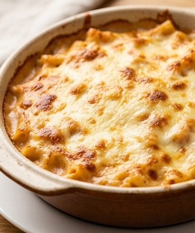 le-gratin-de-pates-au-fromage-fondant-de-belle-mam cover