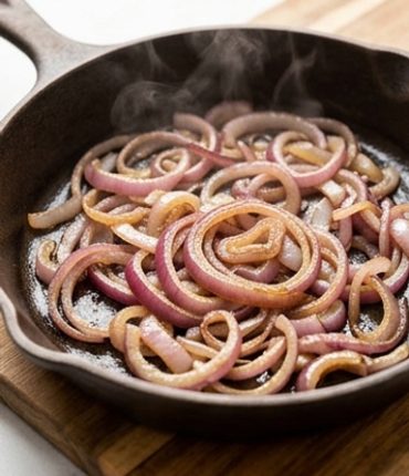 Sautéed Red Onions