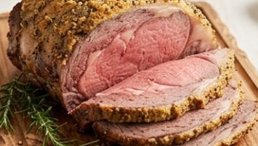 Pepper-Parmesan Prime Rib