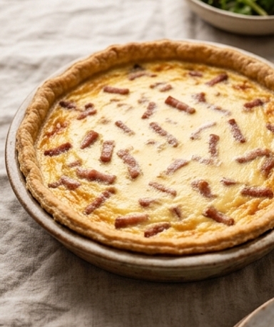 quiche-lorraine-cremeuse-et-doree-la-vraie-recette cover