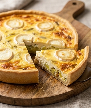 quiche-poireaux-chevre-fondante-doree-et-prete-en- cover