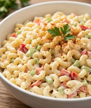 salade-de-macaroni-cremeuse-la-recette-incontourna cover