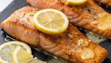 Lemon Butter and Garlic Salmon
