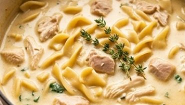 Creamy Chicken Noodle Soup