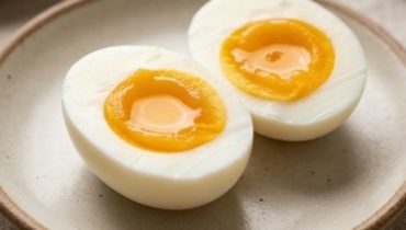 Perfectly cooked eggs