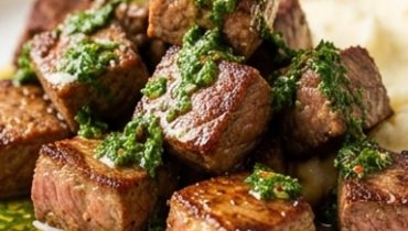 Chimichurri Steak Bites