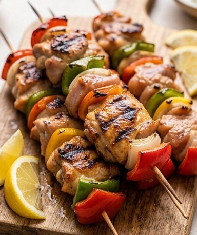 brochettes-de-poulet-marinees-au-yaourt-la-recette cover