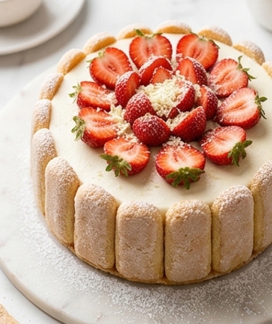 charlotte-aux-fraises-et-chocolat-blanc-le-dessert cover