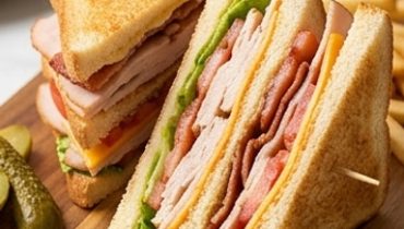 Homemade Club Sandwich