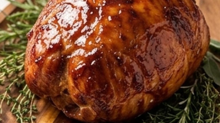 Cola-Glazed Turkey Leg