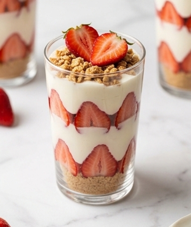 dessert-yaourt-fraise-facon-parfait-leger-cremeux- cover
