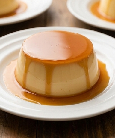 flan-a-la-fecule-de-mais-au-caramel-cremeux-sans-f cover