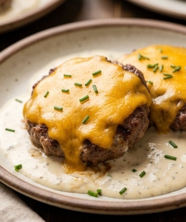 galettes-de-b-uf-cremeuses-ranch-et-cheddar-a-la-m cover