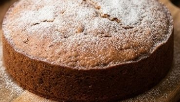 Moist Walnut Cake