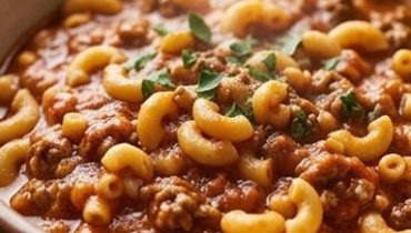 Homemade Ground Beef and Macaroni Goulash