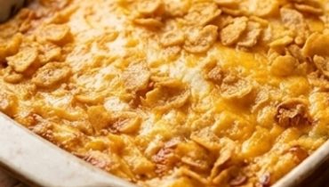 Cheddar and Monterey Jack Hashbrown Casserole