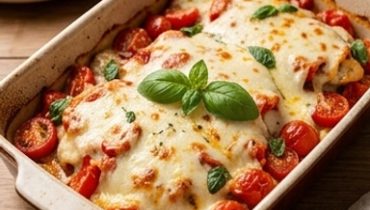 Bruschetta Chicken Bake
