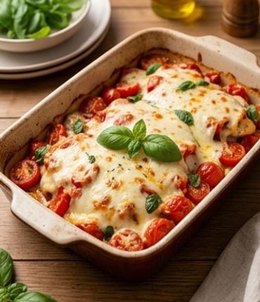 Bruschetta Chicken Bake