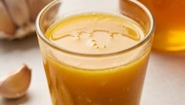 Egg Yolk, Garlic, and Honey Elixir
