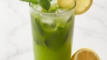 Homemade Mint Lemon Juice
