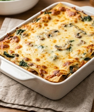 lasagnes-de-veau-aux-epinards-et-champignons-creme cover