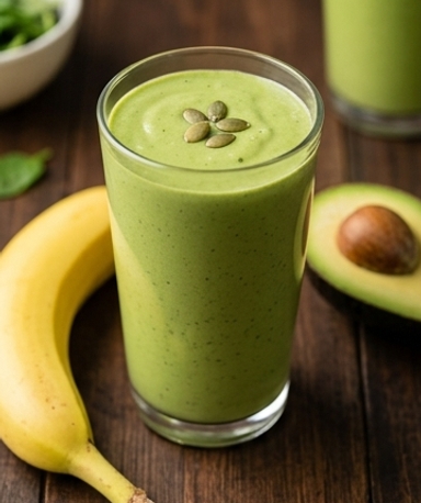 le-smoothie-vert-du-soir-magnesium-avocat-et-banan cover