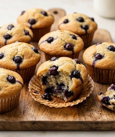 muffins-aux-myrtilles-moelleux-la-recette-qui-parf cover