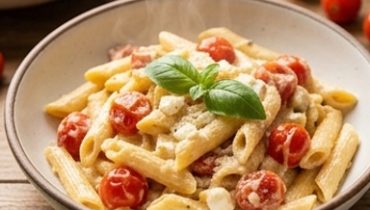 Instant Pot Feta-Cherry Tomato Pasta