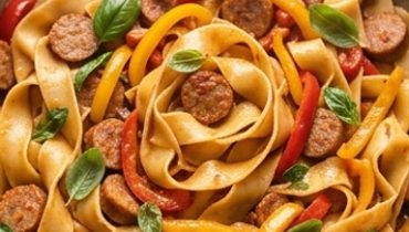 Italian-Style Sautéed Pasta – Drunken Noodles Style