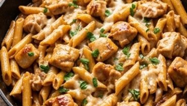 One-Pan Honey BBQ Chicken Penne