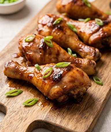 pilons-de-poulet-au-miel-et-sauce-soja-la-marinade cover