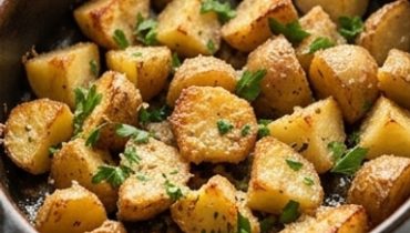 Garlic and Parmesan Roasted Potatoes