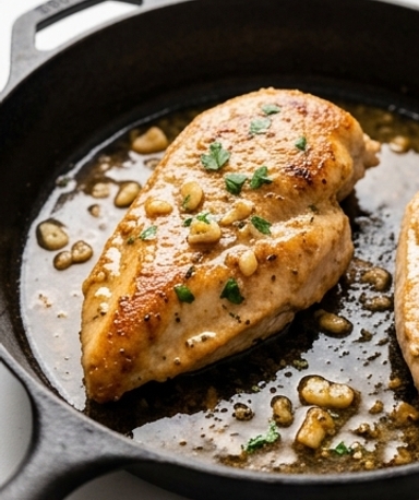 poulet-au-beurre-ail-en-25-minutes-la-sauce-qui-ch cover
