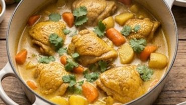 Chicken Colombo with Coconut Milk
