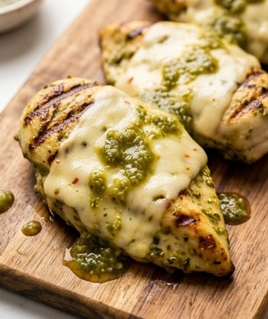 poulet-grille-a-la-salsa-verde-et-fromage-fondant cover