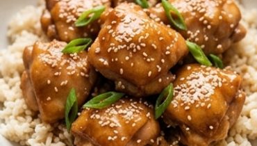 Instant Pot Garlic Sesame Chicken Instant Pot Garlic Sesame Chicken