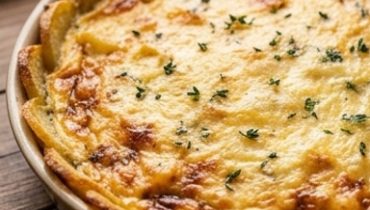Potato and Leek Quiche