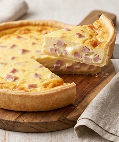 quiche-legere-au-jambon-de-dinde-et-kiri-fondante- cover