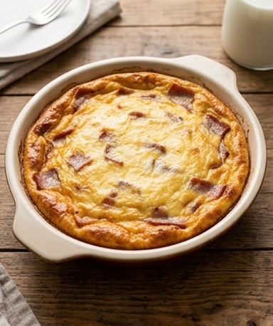 quiche-sans-pate-aux-lardons-de-dinde-fondante-rap cover