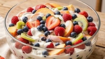 Creamy Summer Fruit Salad