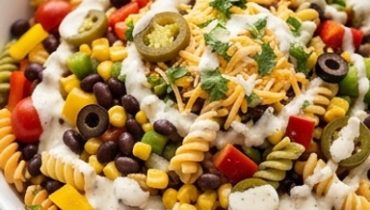 Southwest Ranch Pasta Salad