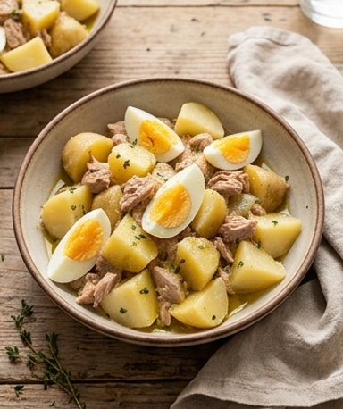 salade-de-pommes-de-terre-au-thon-et-ufs-durs-le-p cover