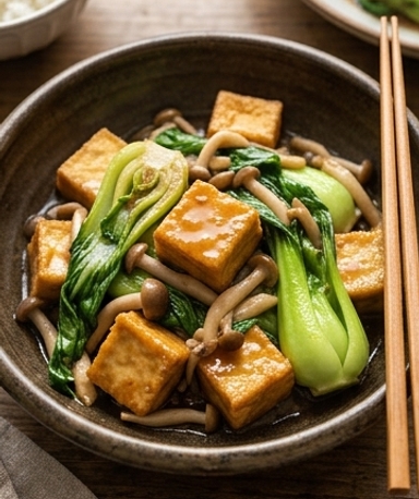 saute-de-bok-choy-et-tofu-le-wok-vegetarien-pret-e cover
