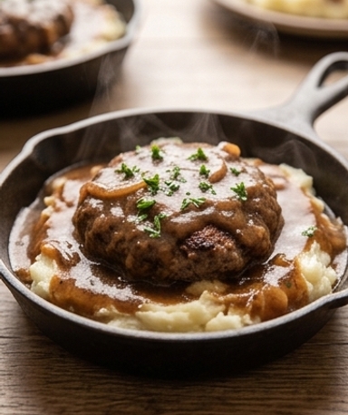 steak-hache-a-la-sauce-brune-facon-amish-un-plat-r cover