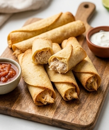 taquitos-croustillants-poulet-cream-cheese-au-four cover