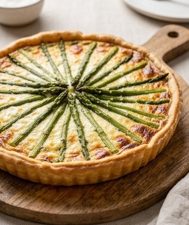 tarte-aux-asperges-pesto-et-chevre-la-quiche-de-pr cover