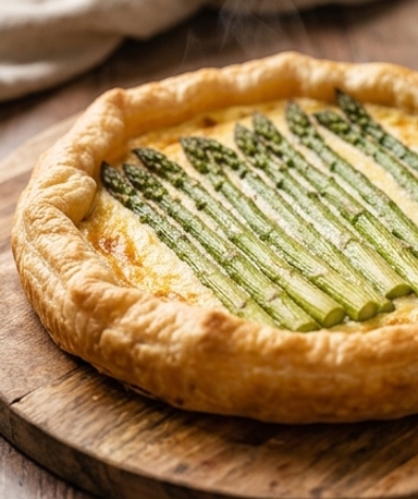 tarte-feuilletee-aux-asperges-vertes-et-ricotta-la cover