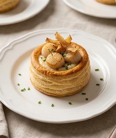 vol-au-vent-aux-saint-jacques-topinambour-et-chips cover