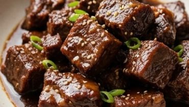 Asian-Style Braised Beef with Caramelized Soy Sauce