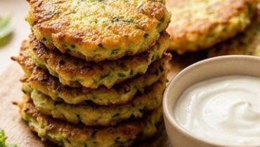Zucchini Parmesan Fritters